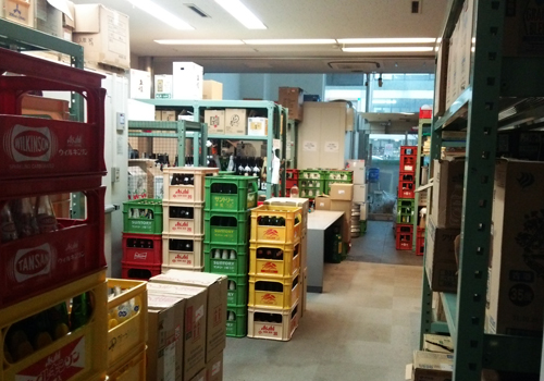 室蘭支店1階倉庫